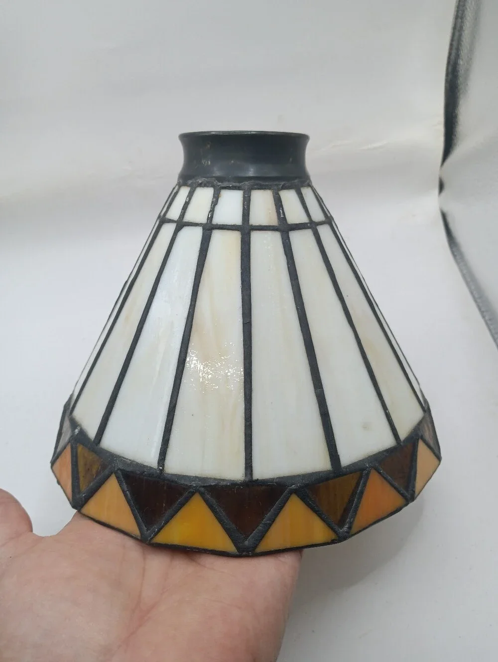 Tiffany Style Leaded Stained Glass Lamp Shade